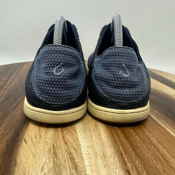 Olukai Nohea Moku Men Blue Lightweight Mesh Slip On Sneakers Size US 10 - Picture 5 of 8